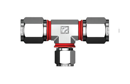 SRUTI Series Reducing Union Tee Fitting - 1" to 3/4" - Image 1