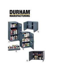 Heavy-Duty Lockable Steel Utility Cabinet