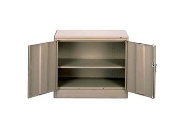 Tennsco Desk & Counter High Cabinet - Image 1