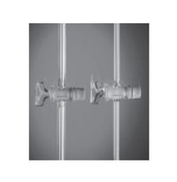 1:10 Glass Straight Through Stopcock for Laboratory Use