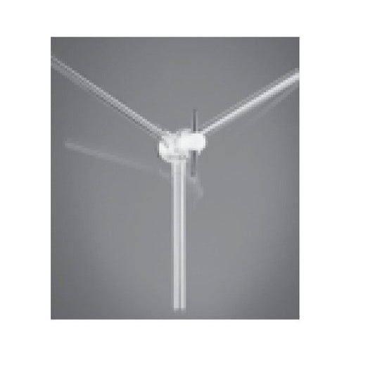 Interflon 1:7.5 PTFE Y-Bore 3-Way Stopcock - Image 1