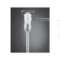 High Vacuum Stopcock with Right Angle Pump Pattern