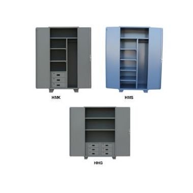 Heavy Duty Garment Storage Cabinet with Drawers - Image 1