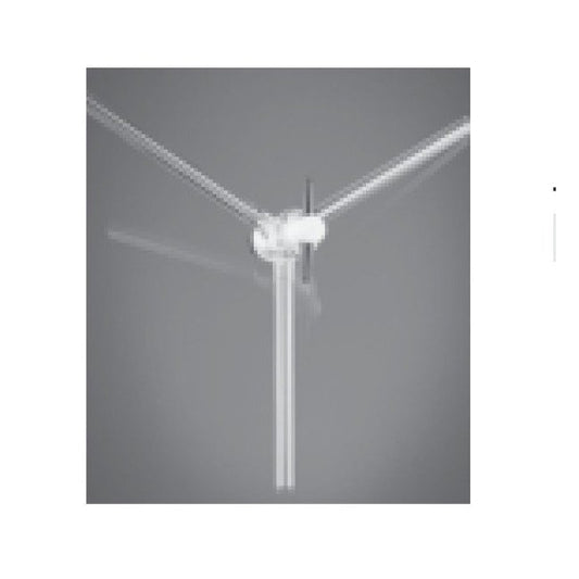 Interflon® 1:7.5 PTFE Y-Bore 3-Way Capillary Stopcock - Image 1