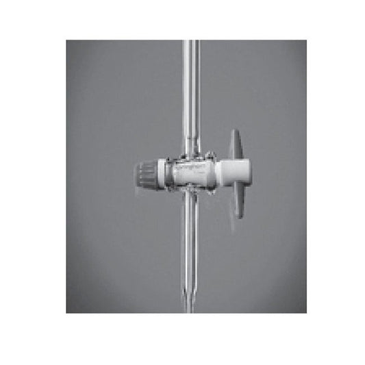 1:5 PTFE Burette Stopcock - Borosilicate Glass - Image 1