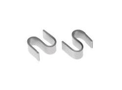 Heavy-Duty S-Hooks for Wire Shelving - Image 1