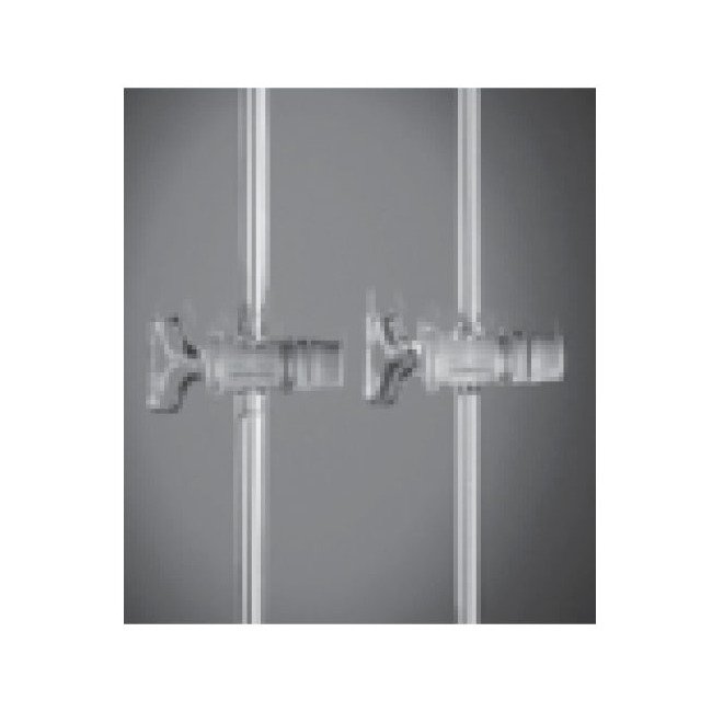 Springham® Glass Capillary Arm Stopcock, 1:10 Straight Through - Image 1