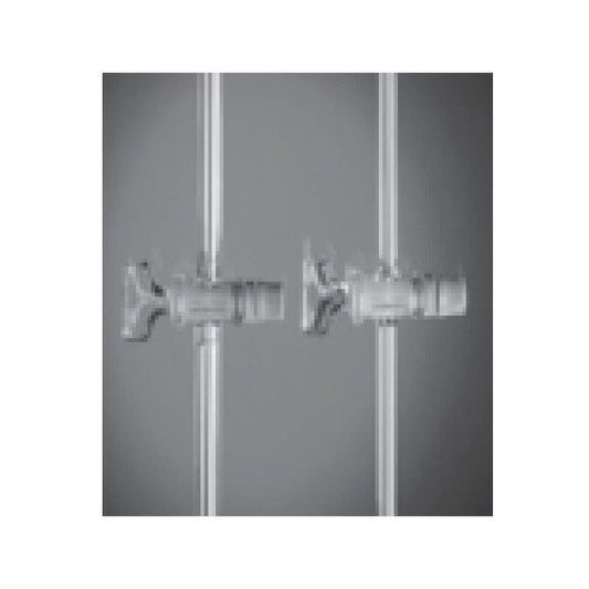 Springham® Glass Capillary Arm Stopcock, 1:10 Straight Through - Image 1