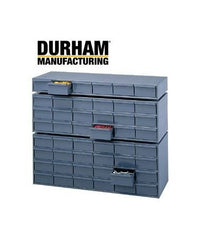 Heavy-Duty Drawer Cabinets - 18 Drawers, Gray Finish