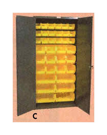 Heavy Duty 36 Bin Cabinet - Image 1