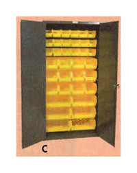 Heavy Duty 36 Bin Cabinet