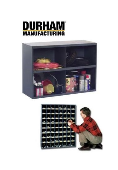 Heavy-Duty Steel Storage Bins & Racks - Image 1