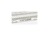 Commercial Label Holders - Clear, 3x1-1/4 in