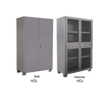 Clearview Heavy Duty 14 Gauge Steel Security Cabinet - Image 1