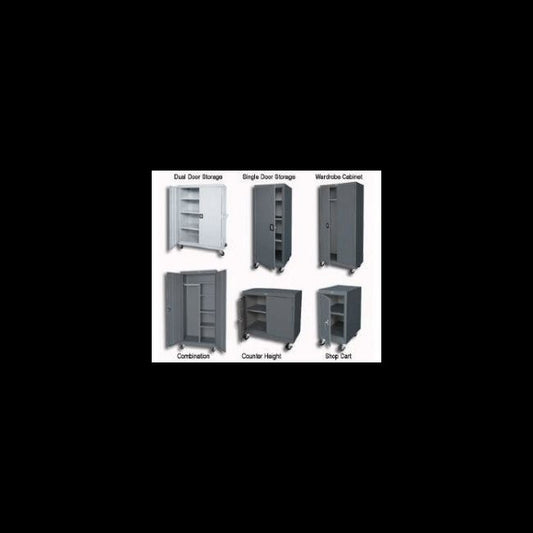 Heavy-Duty Double Door Storage Cabinet - Image 1