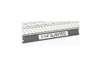 Super Erecta Gray Slanted Label Holders