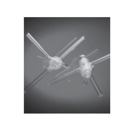 Springham® T Bore 3-Way High Vacuum Stopcock - Image 1