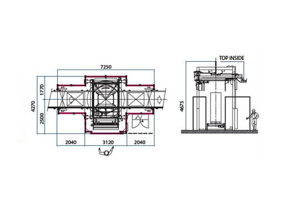 3 Inch PVC Simplex Basket Strainer with Threaded End Connections - Image 5