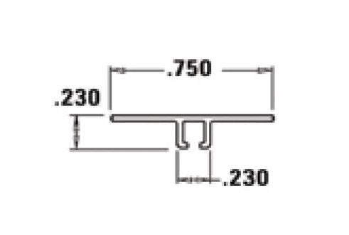 Tanis® 2 Inch Nylon Fill/Galvanized Backing Strip Brush - Image 4