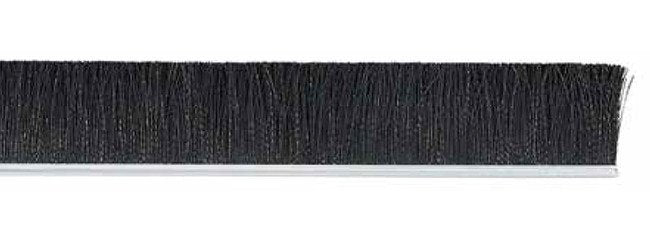 Tanis® Strip Brush - 2" Overall Trim Nylon Fill/Galvanized Backing, #4 - 72" - Image 1