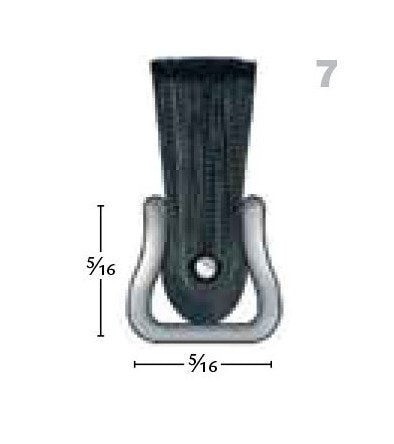 Antistatic Nylon Strip Brush with Galvanized Backing - 1" x 72" - Image 2