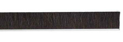 Tanis® 1"x36" Metal Back Strip Brush, #4 Galvanized Horse Hair - Image 1