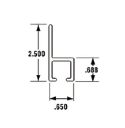 72-Inch Metal Back Strip Brush with Nylon Fill - Image 5