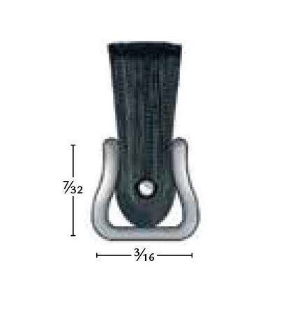Antistatic Nylon Strip Brush, 36in Length, #4 Backing, 0.020in Filament - Image 2