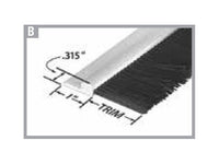 3 Inch H-Profile Rigid PVC Strip Brush - Tanis®