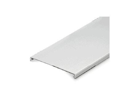 T1E Gray Narrow Finger HD Wiring Duct - 4" x 4" - Image 2