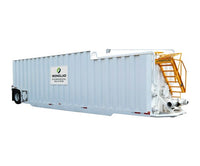 Durable Stainless Steel Frac Tanks for Industrial Liquid Storage