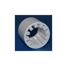 FlexPVC Telescoping Pipe Coupling 3/4" Inside x 1.25" Outside - Image 1