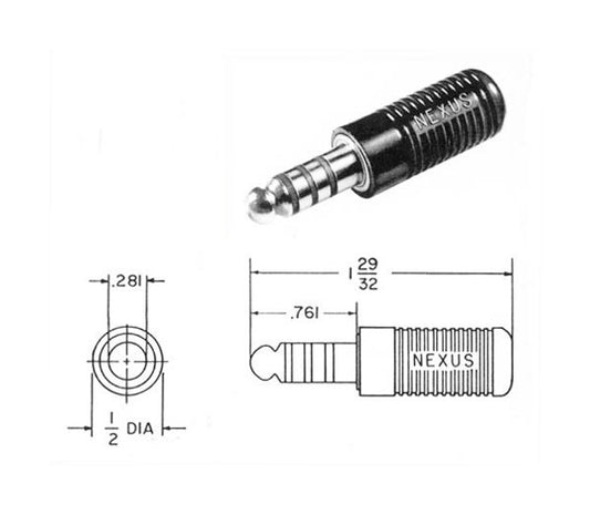 Military-Grade Telephone Plug - Image 1