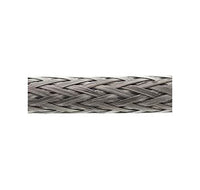 Tubular Tinned Copper Braid Wire, 1/8 in Width