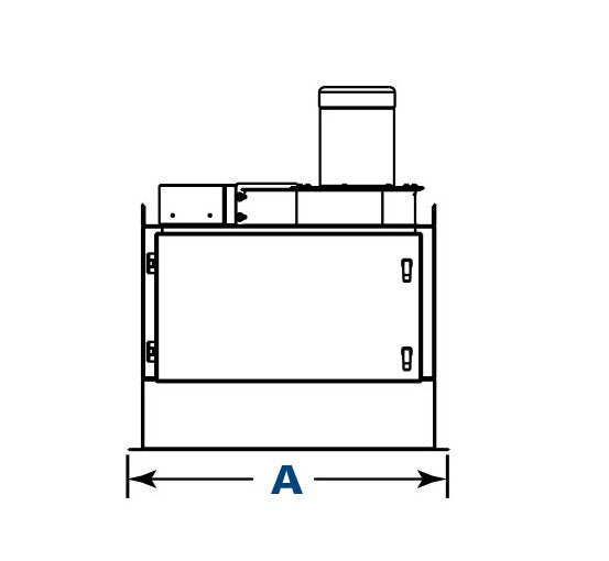 Donaldson Torit PowerCore CP Series Dust Collector - 28.0in Dimension A, 22.3in Dimension B - Image 2