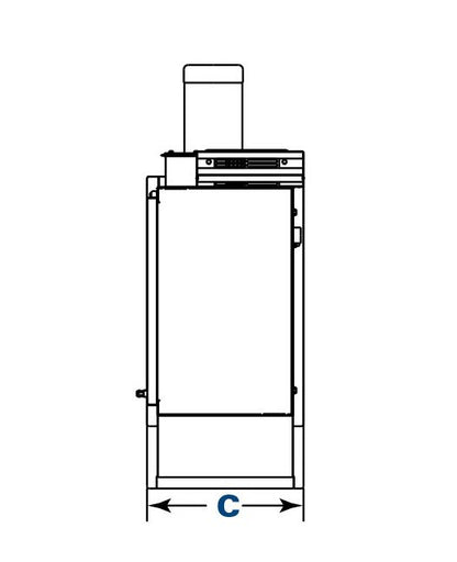 Donaldson Torit PowerCore CP Series Dust Collector - 28.0in Dimension A, 22.3in Dimension B - Image 5