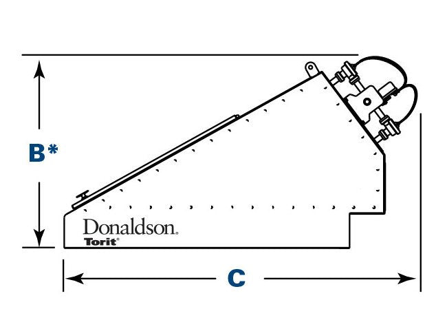 Donaldson® Torit® PowerCore® CP Series Dust Collector - 70" x 46.1" - Image 3