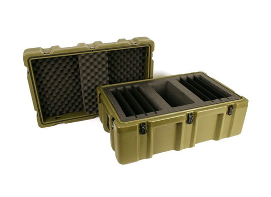 Transitainer 8 Bay Laptop Case with Accessory Storage - Image 1