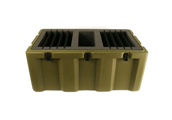 Transitainer 10 Bay Laptop Case with Accessory Storage - Image 2
