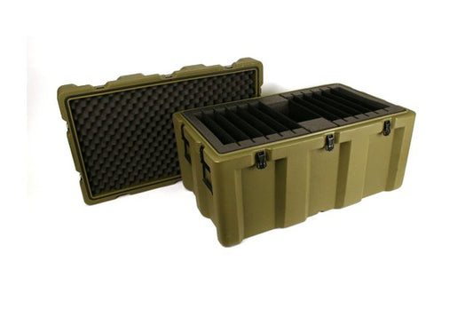 Transitainer 12 Bay Laptop Case with Accessory Storage - Image 1
