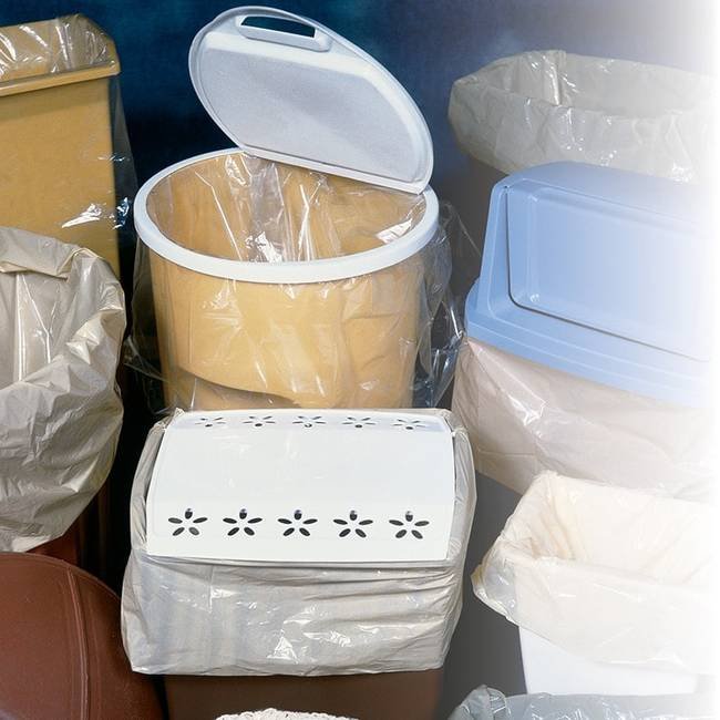 Extra Heavy Duty 0.6 Mil Trash Bags-Can Liners - Image 1