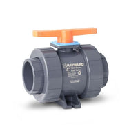 2-1/2" PVC True Union Flanged Ball Valve with EPDM Seals