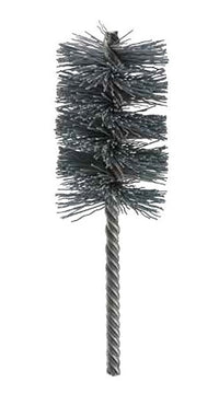 Silicon Carbide Abrasive Nylon Twisted Brush - 1-1/2 in, 80 Grit