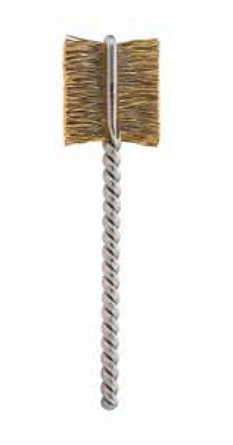 Tanis® 1/2 in Brass Twisted Power Cleaning Brush - Image 1