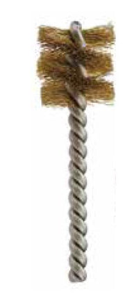 Tanis® 1" Brass Twisted Heavy-Duty Burr Brush