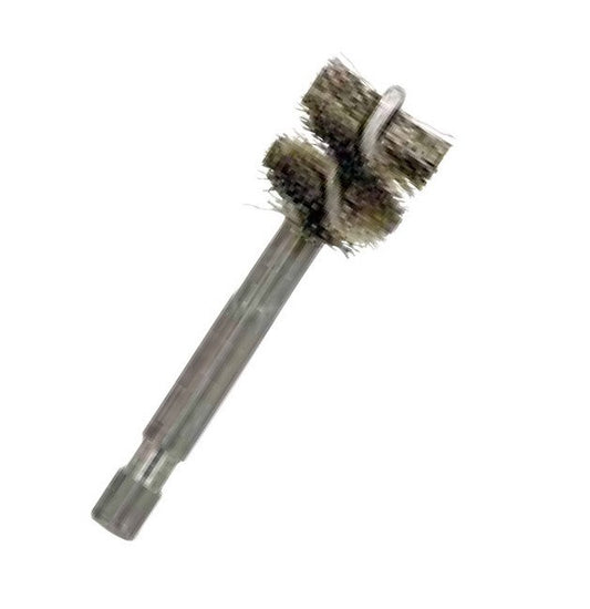 Carbon Steel Twisted Power Fitting Burr Brush 3/4" Diameter - Image 1
