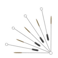 Tanis® Brass Miniature Brush, 0.250” Diameter, Twisted Brush