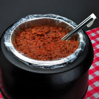 Durable 1.0 Mil Pan Liners - Pack of 100 - 23 x 11 Inch