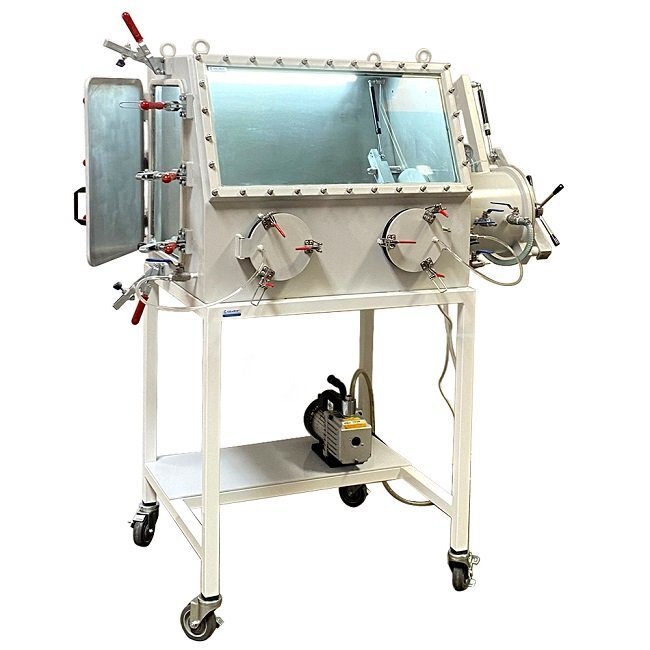 Stainless Steel Vacuum Glovebox - 32 inch, ESD Safe, Nitrogen Purge - Image 4