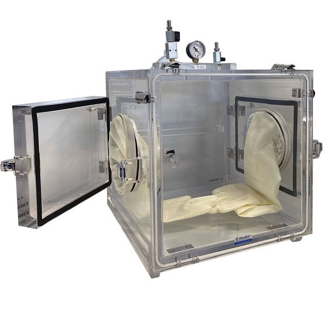 Clear Acrylic Vacuum Glovebox - Image 2